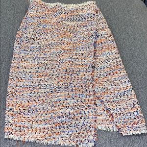 Colorful Skirt with slit
